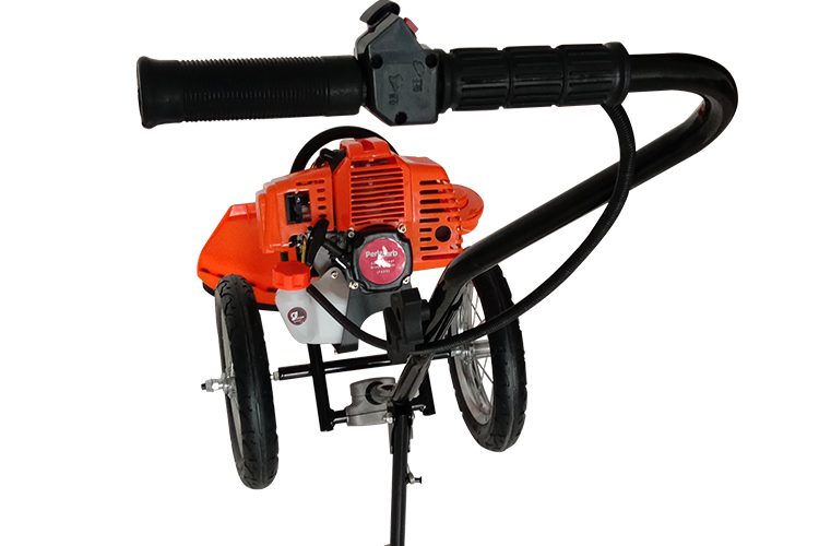 Wheel brush cutter